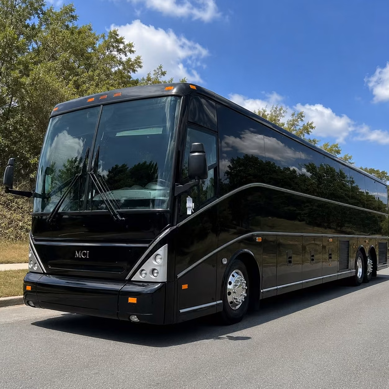 56 passenger charter bus
