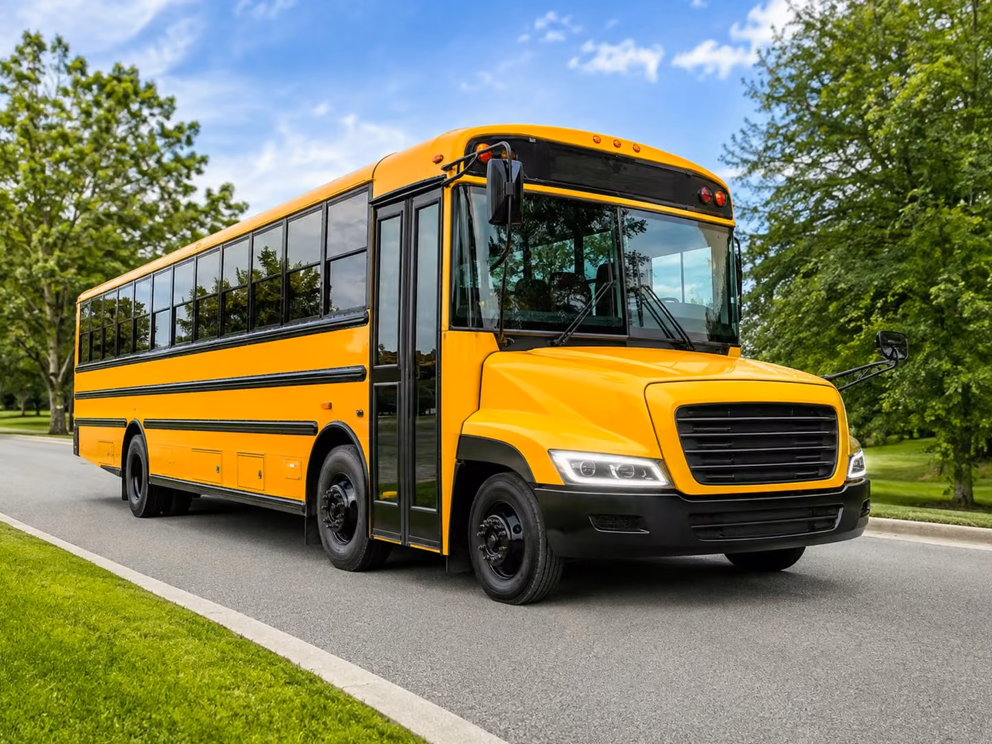 akron school bus rental