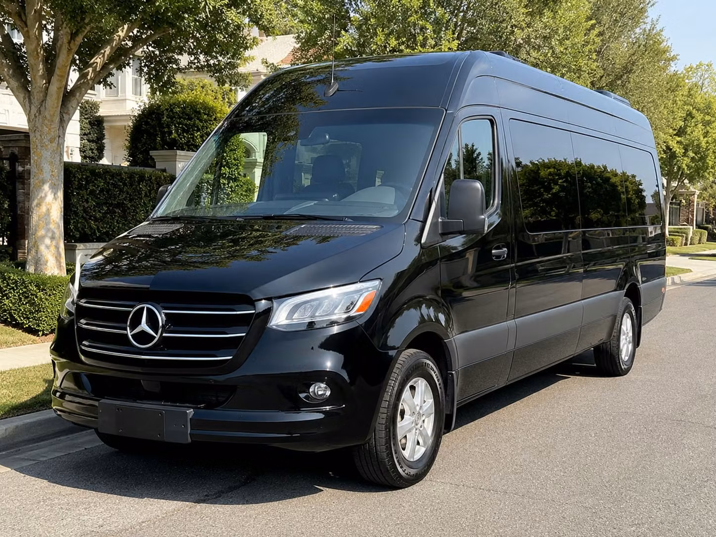 akron sprinter van rental with driver