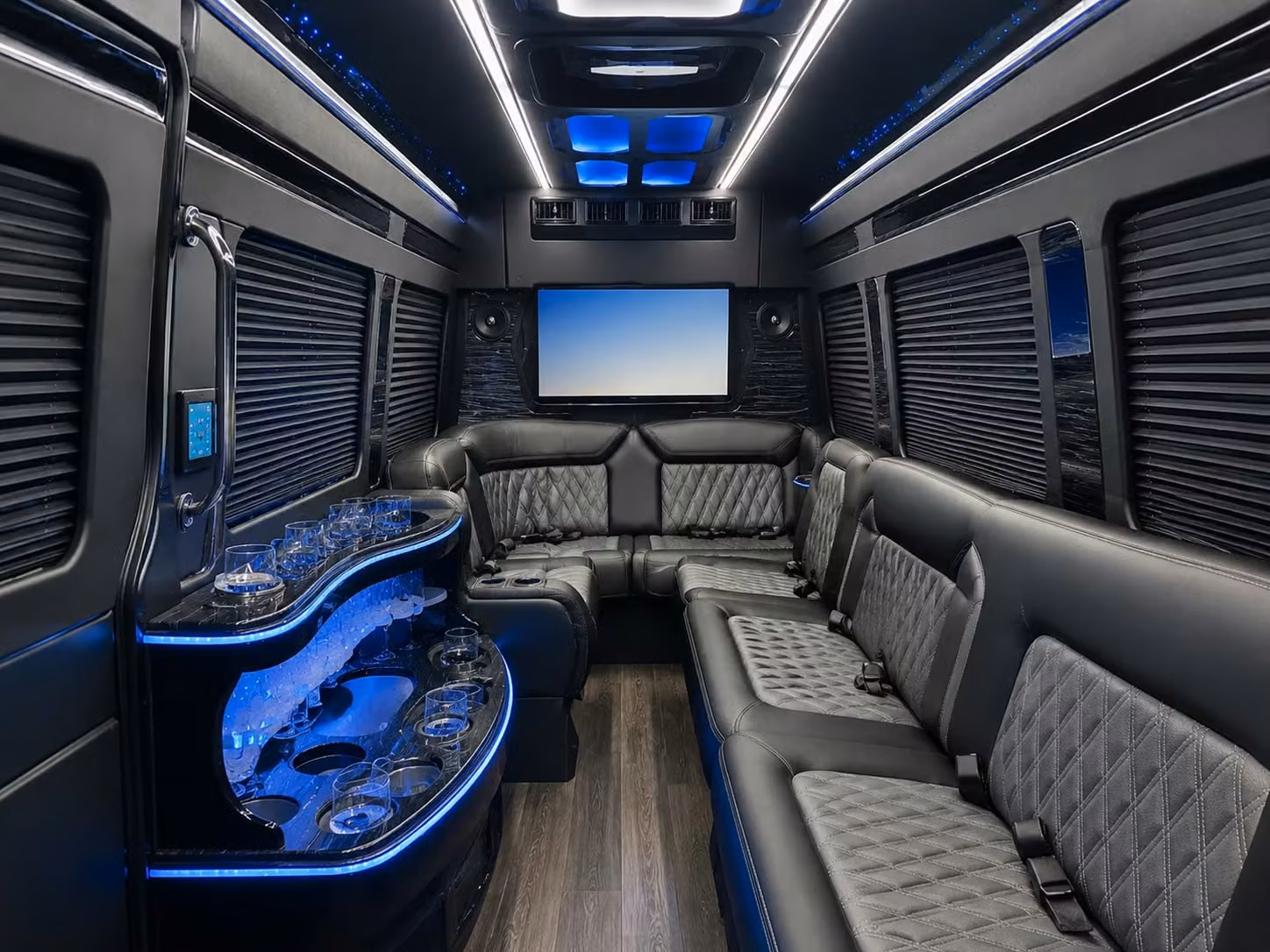 bus rental options for akron trips