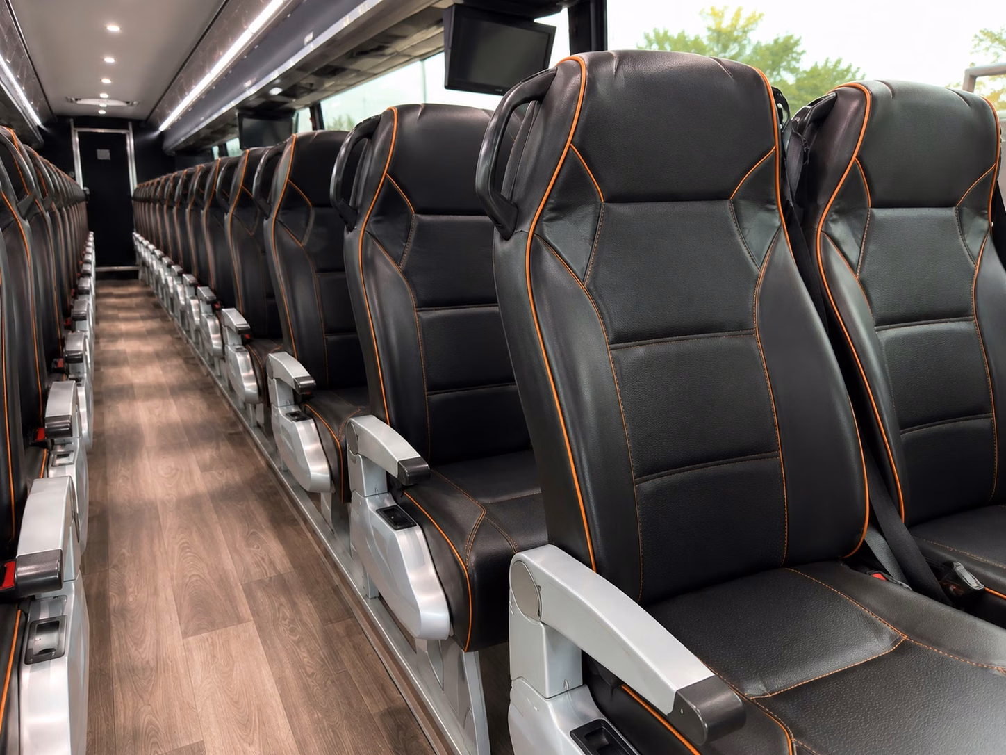 cleveland browns and guardians fan bus rentals from akron