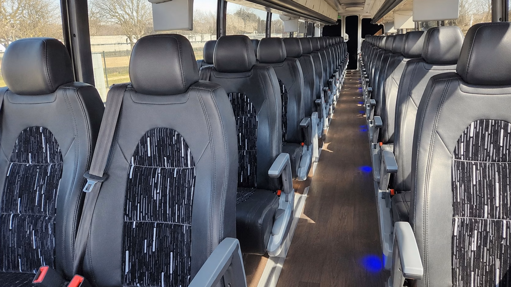 how bus type changes charter bus prices in akron ohio