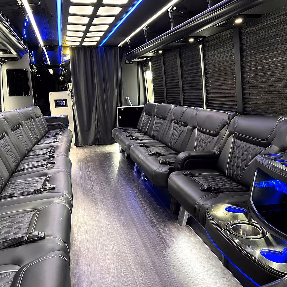 party buses and charter buses that match the energy of prom night in akron