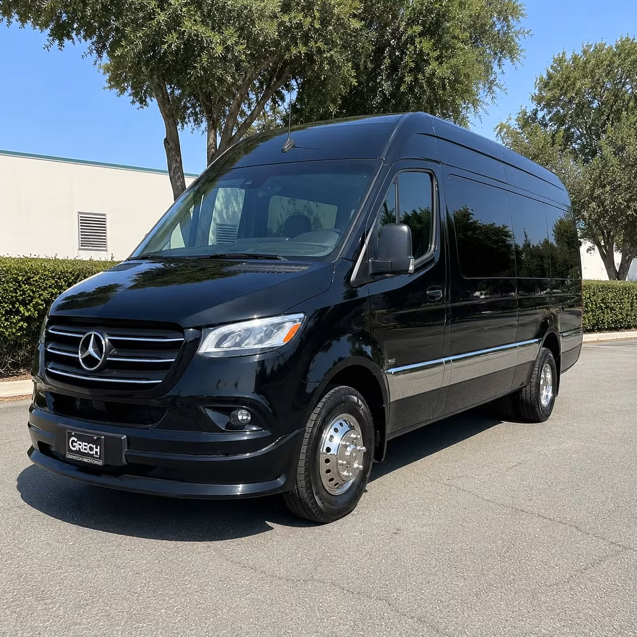 sprinter van with driver